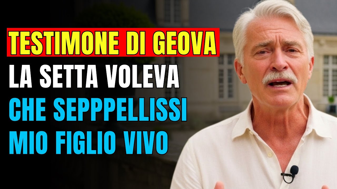 STORIA DI UNA NONNA💔👵Testimone di Geova — la SETTA voleva che seppellissi mio FIGLIO VIVO