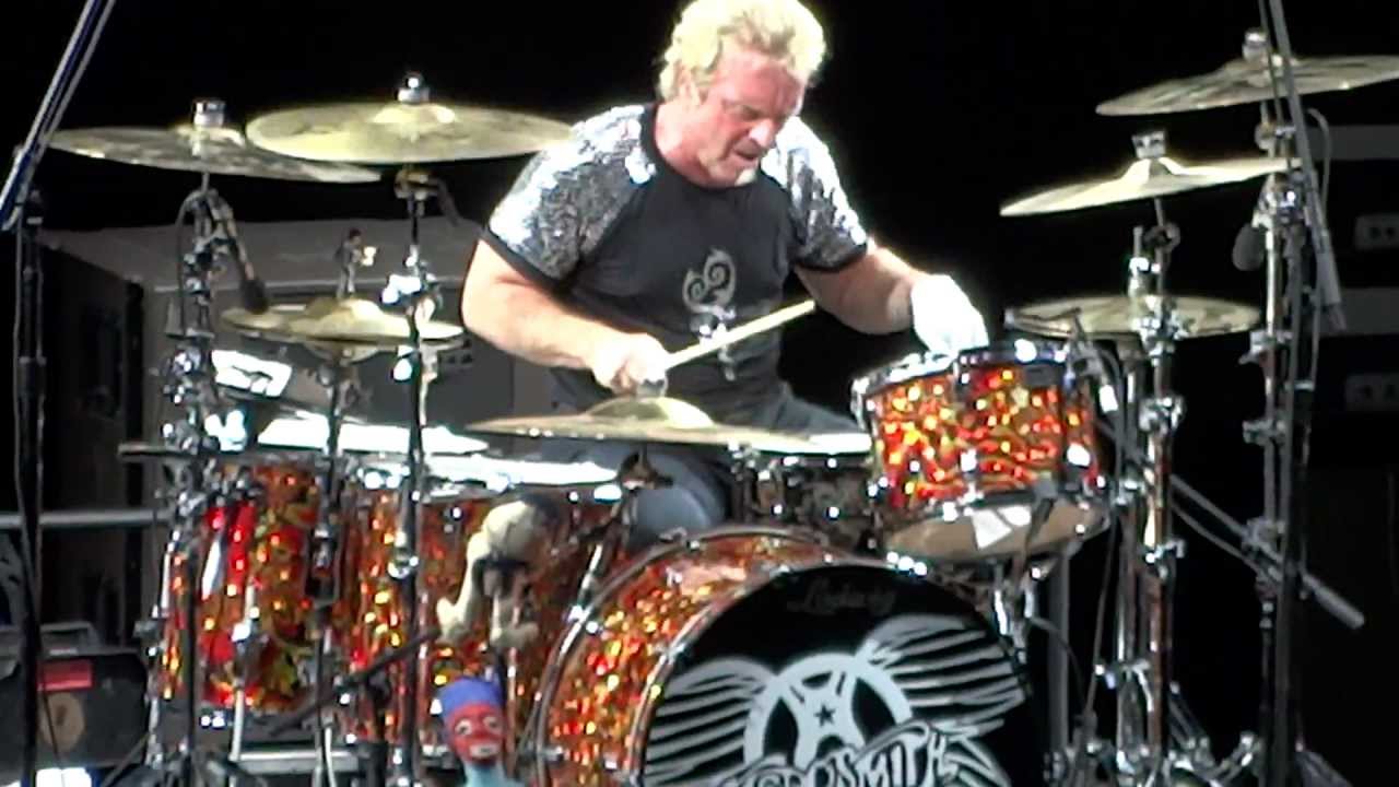 Aerosmith - Joey Kramer Drum Solo / Rag Doll (8/6/2012) Hollywood Bowl