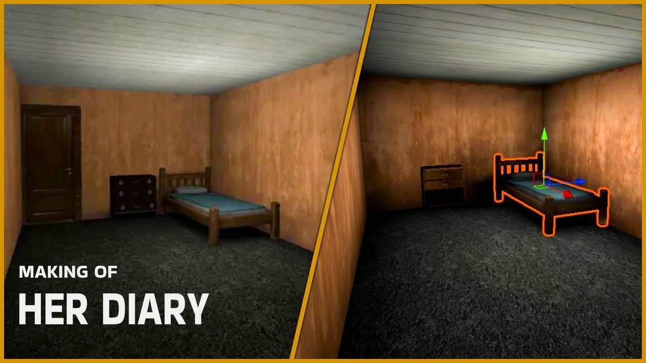 Making of Her Diary Horror Game