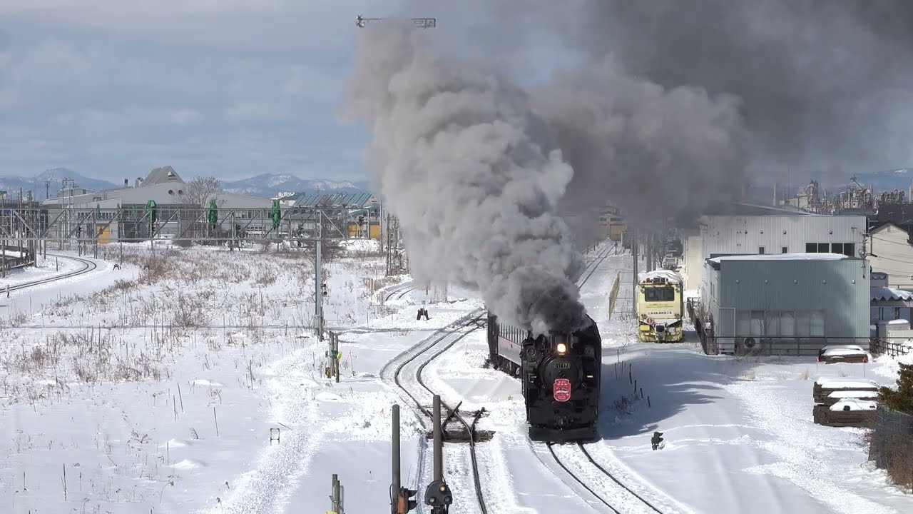 [4K]釧路運輸車両所 C11 171 出庫