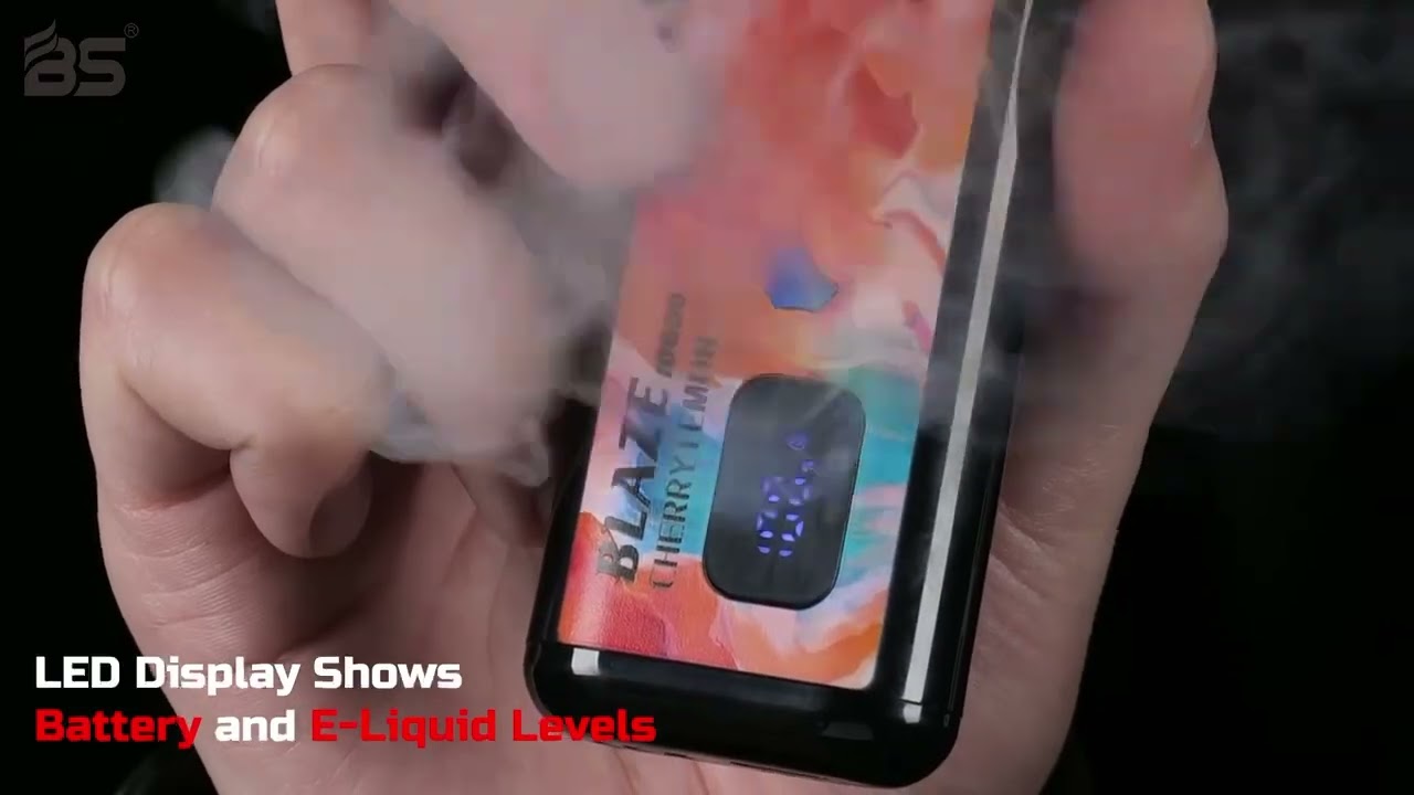 🔥  BREZE STIIK BS Blaze 10000 Puffs Disposable Vape | Smooth Clouds, LED Display, Massive Flavor!