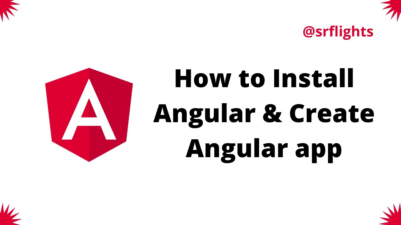 how to Install & Create an Angular app