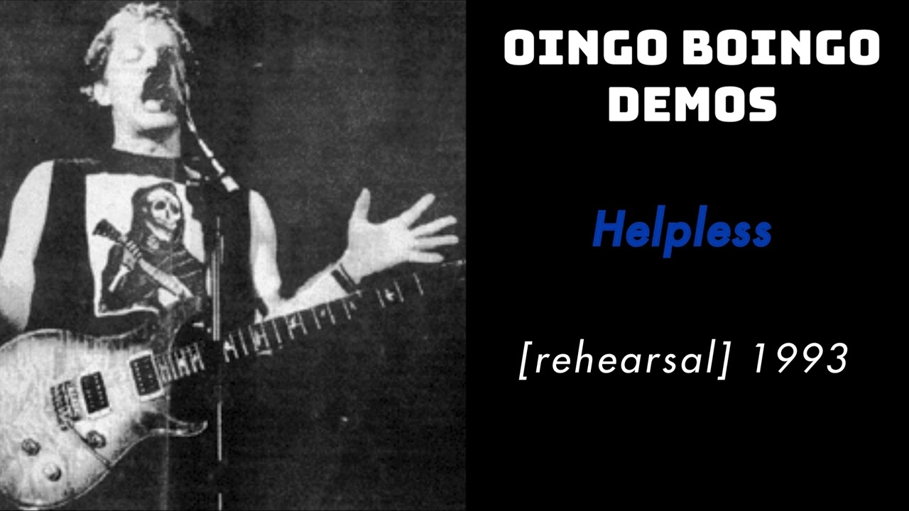 Helpless - 1993 (Rehearsal) | Rare Oingo Boingo
