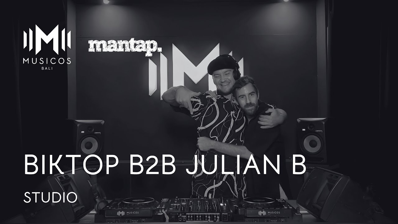 BIKTOP B2B JULIAN B - DEEP TECH, MINIMAL AND HOUSE - MUSICOS BALI