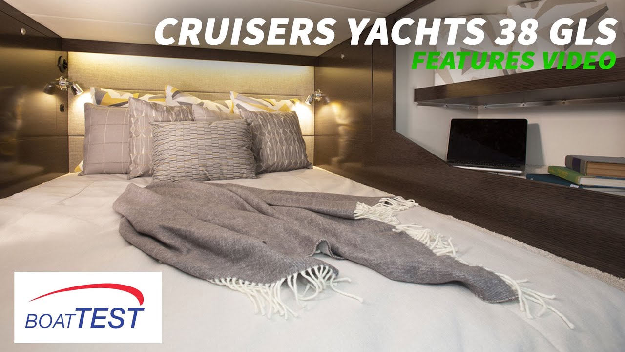 Cruisers Yachts 38 GLS (2020-) Features Video - By BoatTEST.com