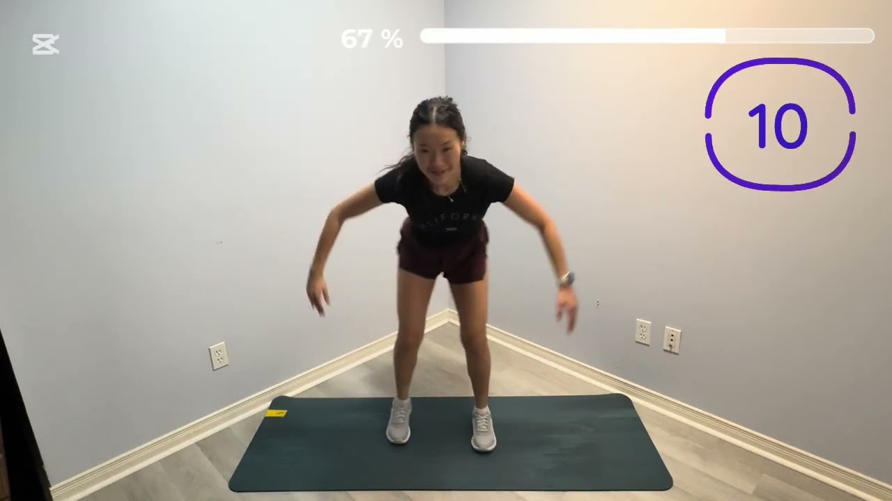10 min FULL BODY workout | All standing no repeats cardio burn fat lose weight tone for the new year