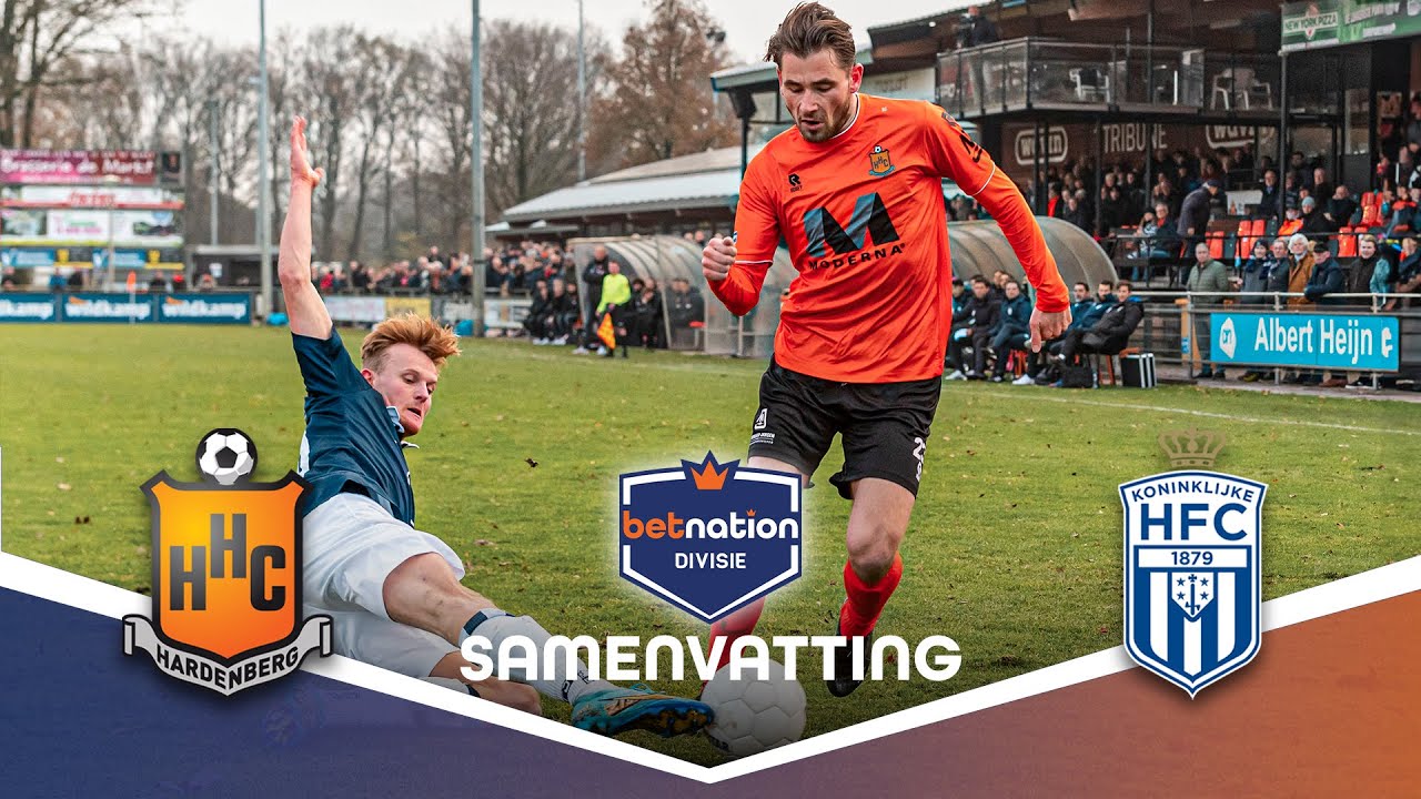 SPANNEND duel in Hardenberg 😳💥 | HHC Hardenberg vs. Koninklijke HFC | Betnation Divisie 23/24