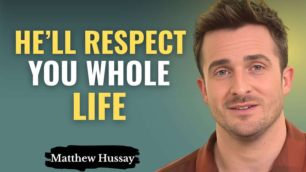 Say These 4 Powerful WORDS and Men Will Treat You Like a QUEEN | Matthew Hussey