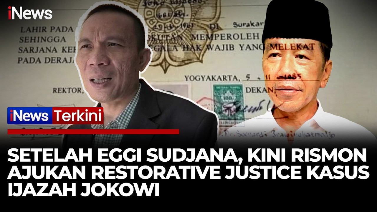 [FULL] Rismon Sianipar Ajukan Restorative Justice Kasus Ijazah Jokowi, Ikuti Jejak Eggi Sudjana