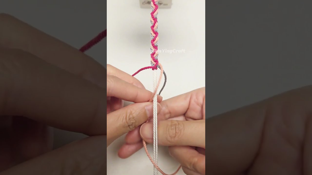 Easy Wave Knot 2602095🌊 Simple & Elegant Macrame Knot #Shorts #shortstutorial #knot #diy#handmade