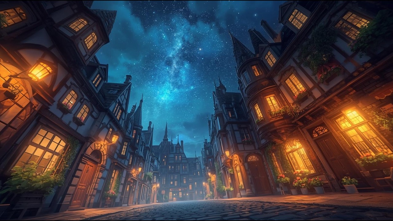 【ケルト音楽/作業用BGM】ピーター・パンの星空のネバーランド (夜・集中)｜Fantasy Celtic Music