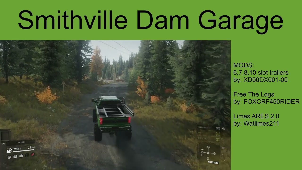 SnowRunner | NG+ | Michigan | Getting to Smithville Dam Garage (No Commentary)