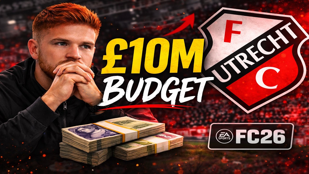 FC 26 Career Mode | The Making of a Manager | Ep.8 – £10M to Rebuild Utrecht