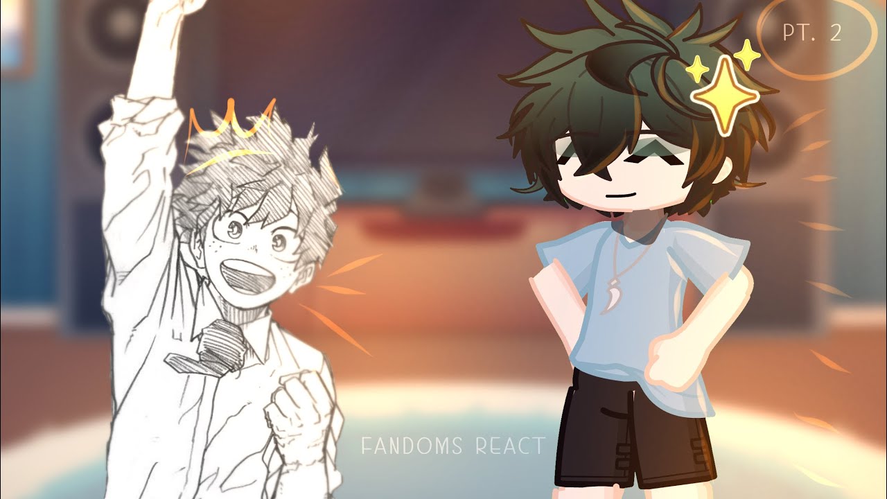 FANDOMS react to IZUKU MIDORIYA || ANGST || PT. 2 || My Hero Academia