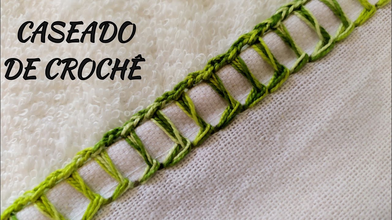 CASEADO DE CROCHÊ SIMPLES EM PANO DE PRATO PARA INICIANTES #4