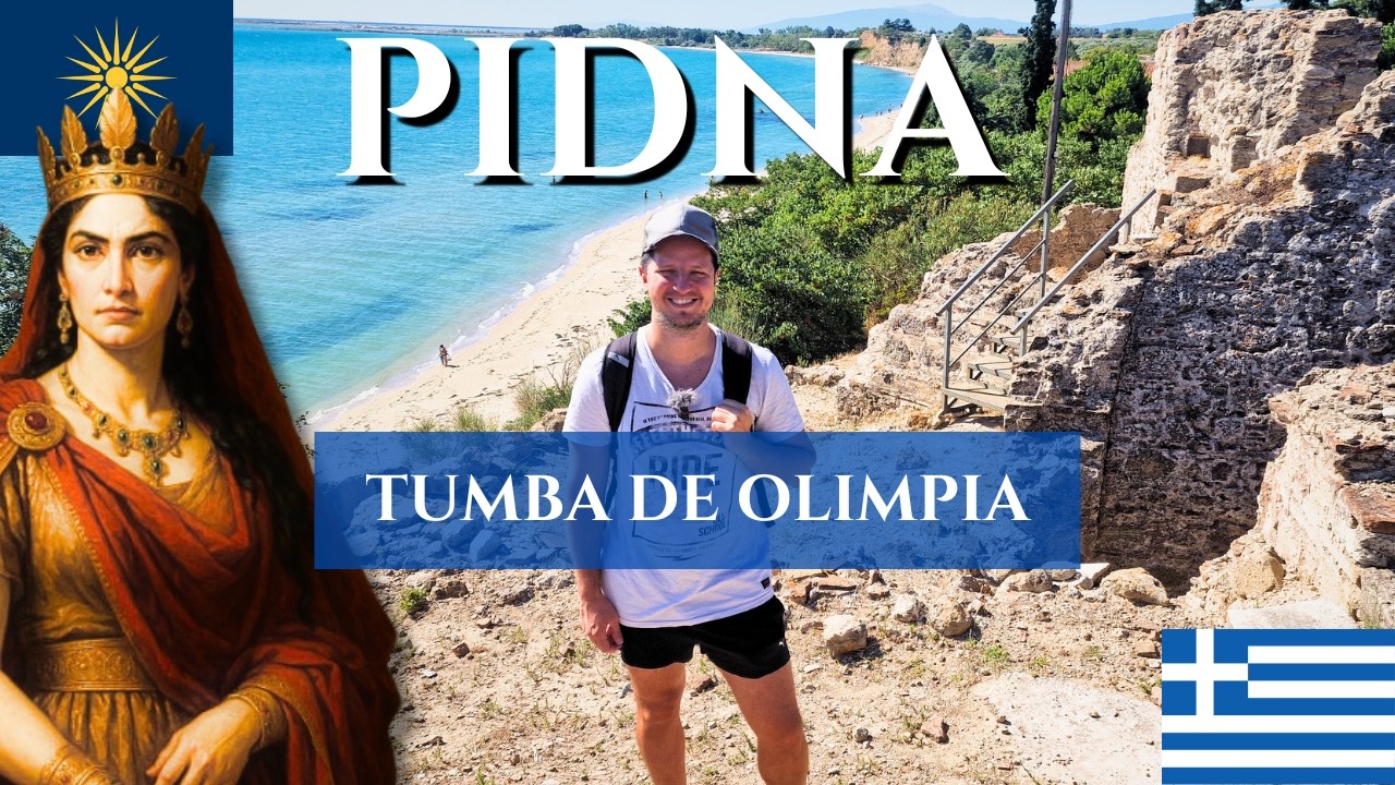 PIDNA 🏛️ &iquest;TUMBA de la madre de ALEJANDRO? 👑 OLIMPIA vs CASANDRO ⚔️ Batalla por MACEDONIA 🇬🇷