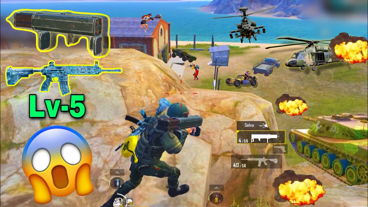 PAYLOAD Most Fight Intense In this season With M202 & Lv-5 M416 😱