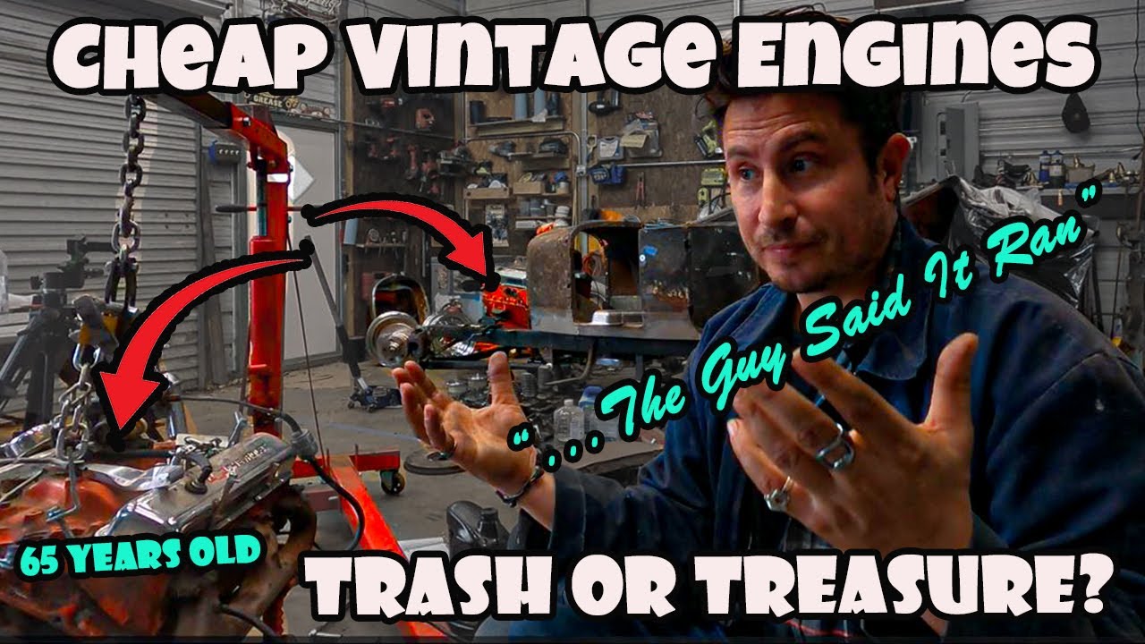 TRASH or TREASURE? Cheap* VINTAGE Small Block Chevy 283's-From Craigslist…