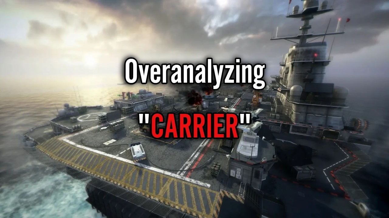 Анализ карты CARRIER из Black Ops 2