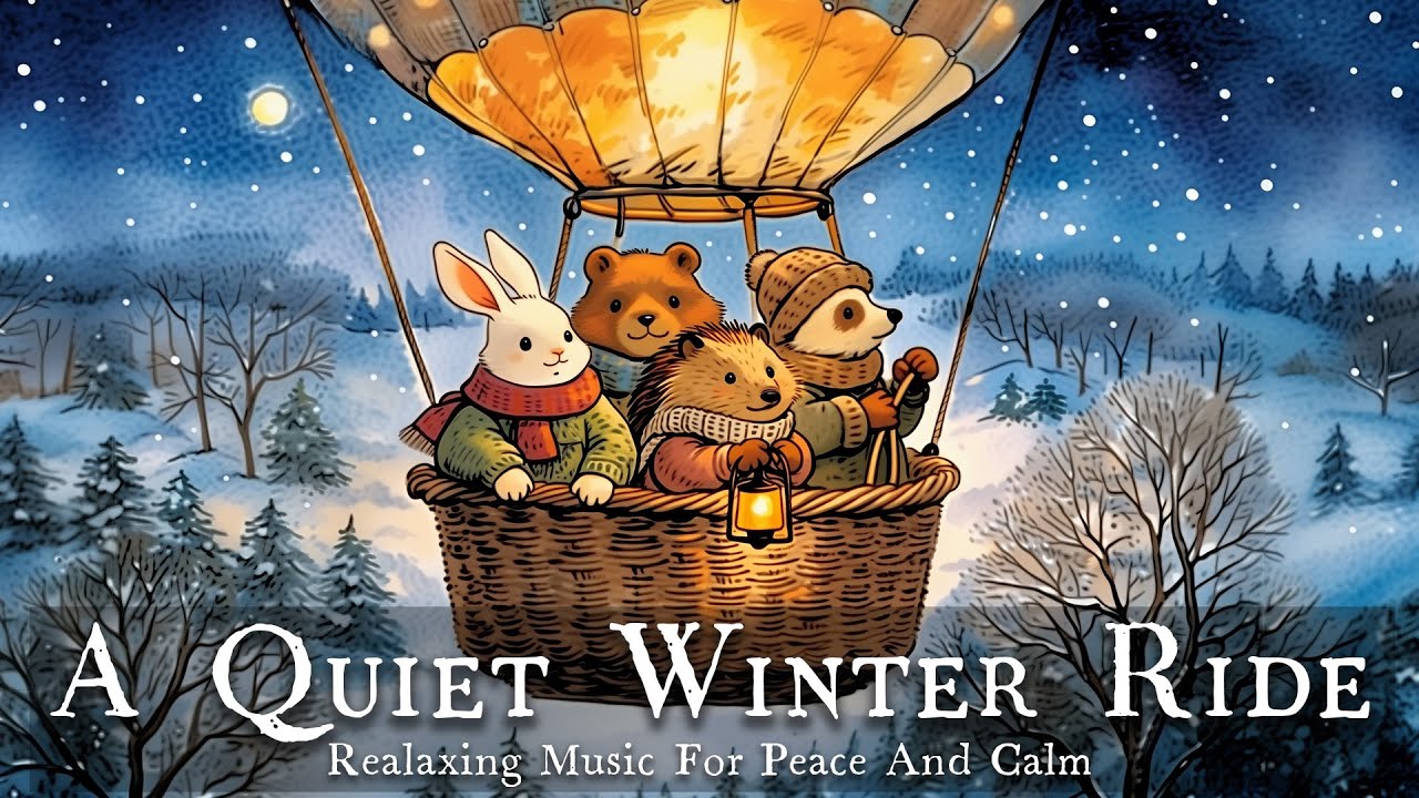 [Celtic Music] Relaxing Music for Peace & Calm – A Quiet Winter Night Journey