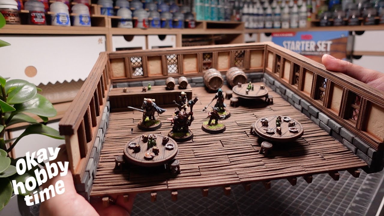 Создание классической таверны D&D | Crafted Campaign: Часть 1