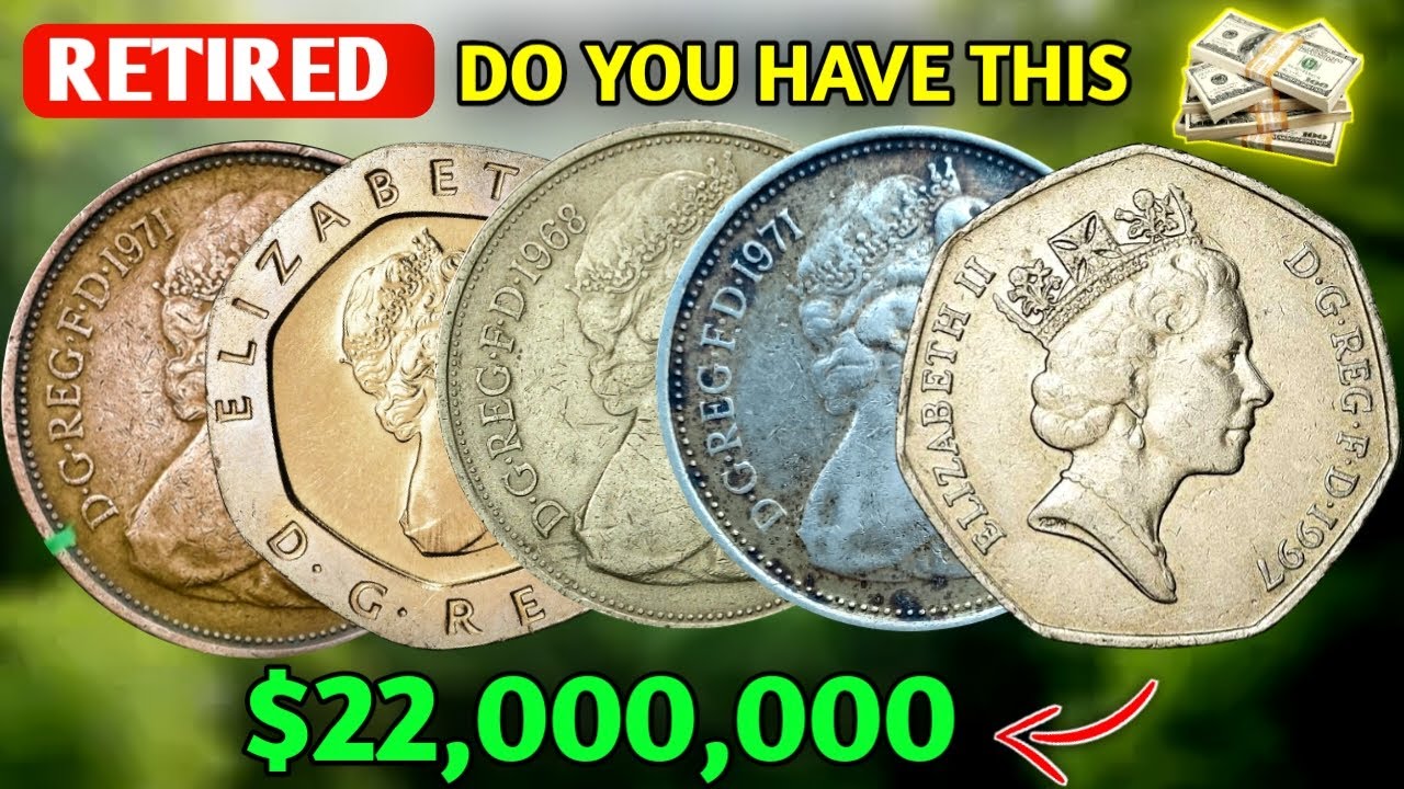 DO YOU HAVE THESE ULTRA RARE & MOST VALUABLE UK ELIZABETH NEW PENCE WORTH A BIG MONEY!