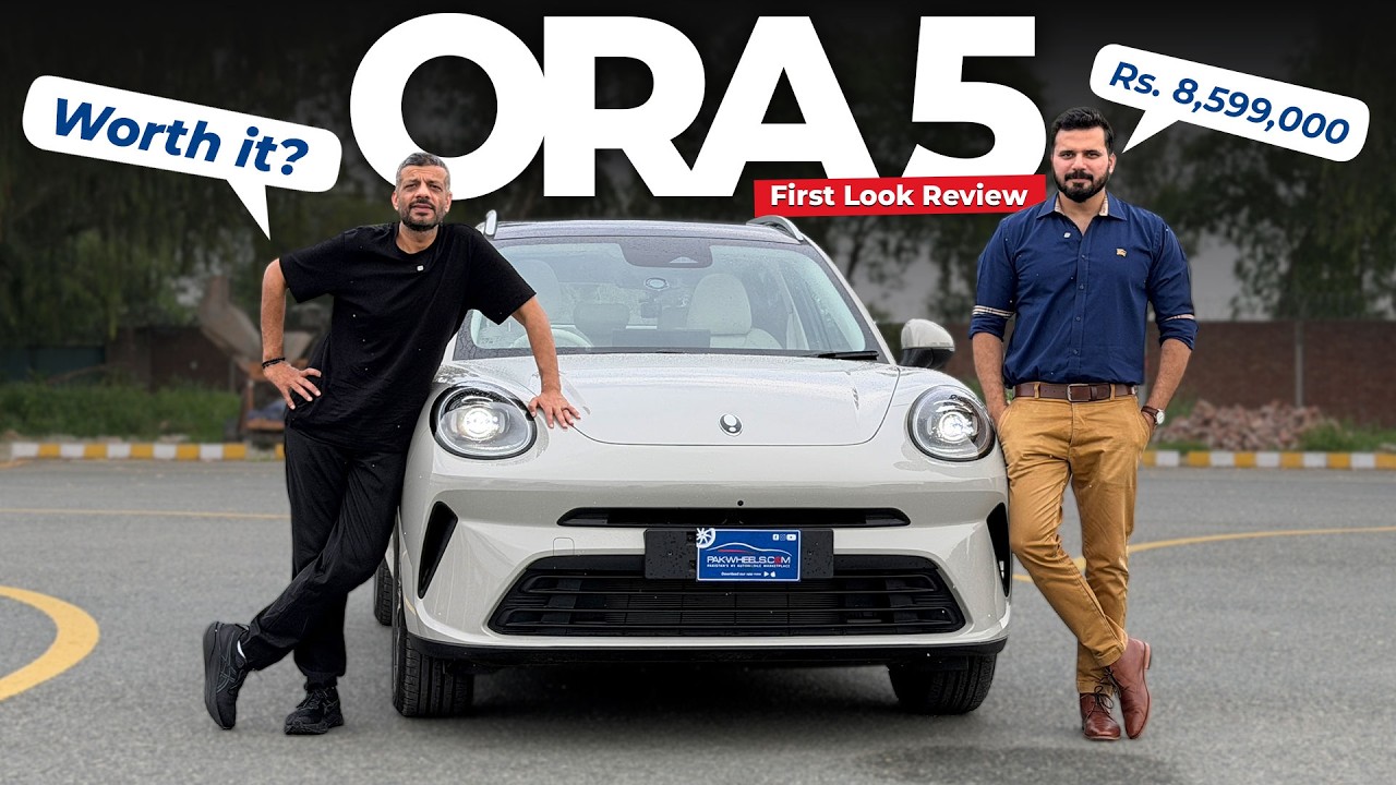 GWM ORA 5 First Look Review | Pakistan Ki Sab Se Stylish EV?