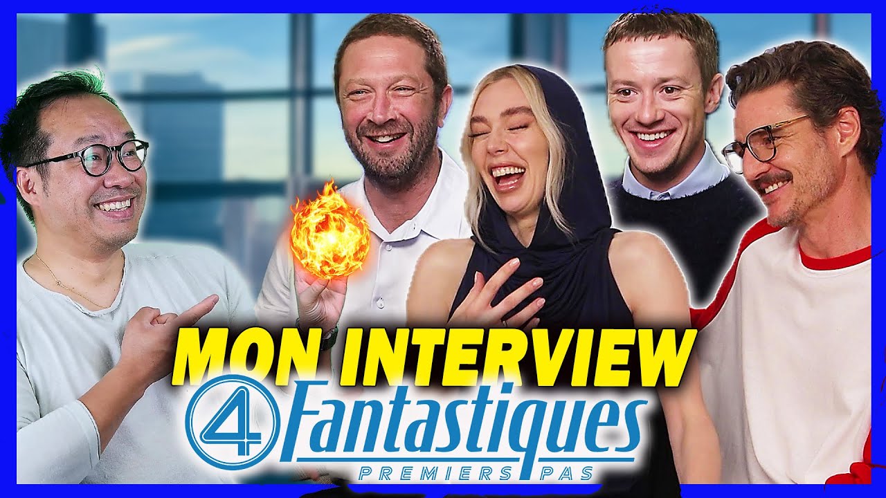 Les 4 Fantastiques : pourquoi Pedro Pascal est-il si hype ? J'ai posé la question aux acteurs