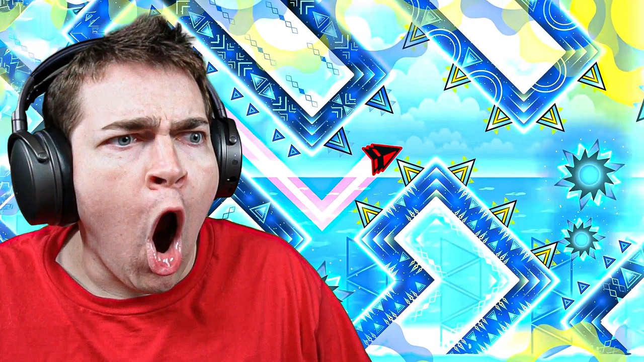 Реакция на самые СЛОЖНЫЕ уровни в Geometry Dash..