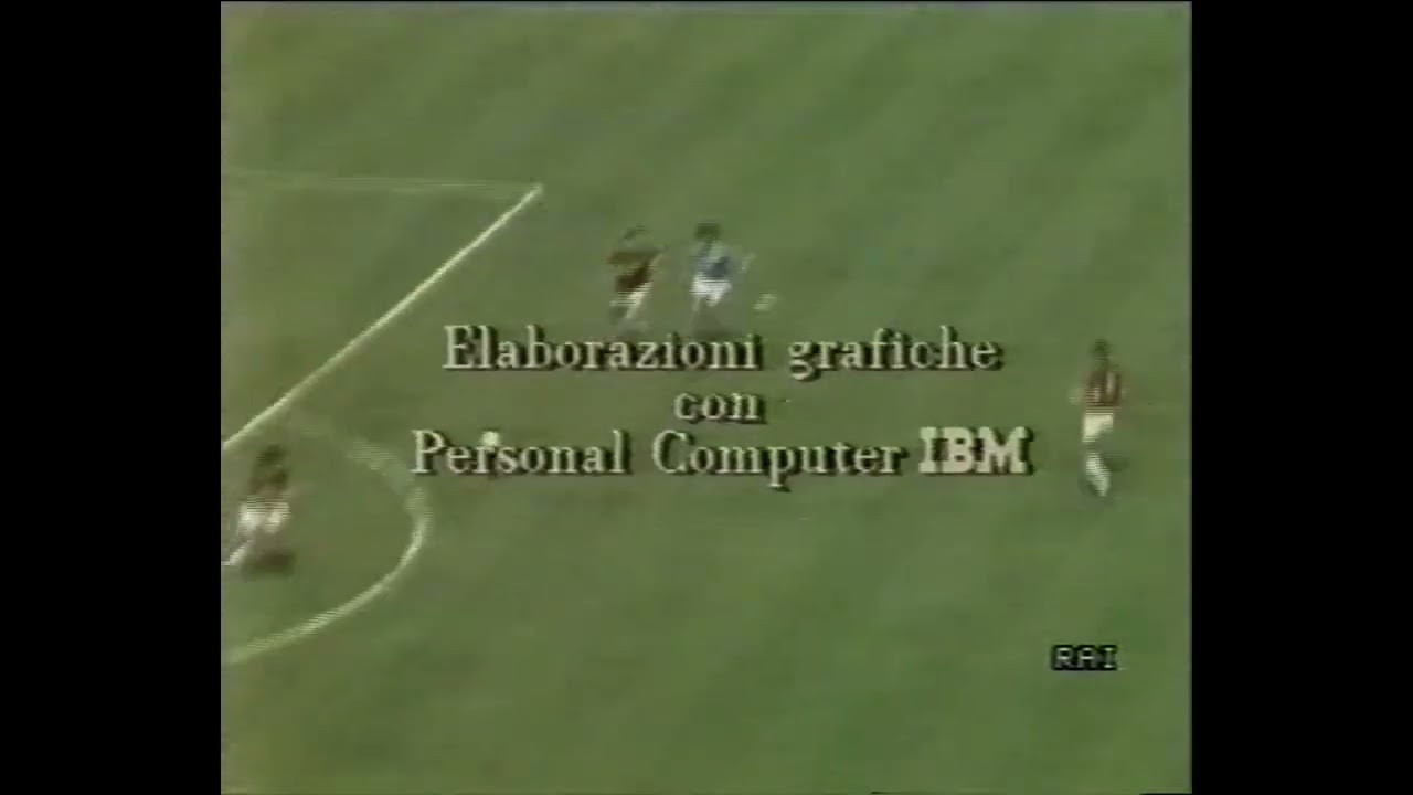 Franco Baresi and Paolo Maldini vs SSC Napoli (Away) - Serie A 1986/87