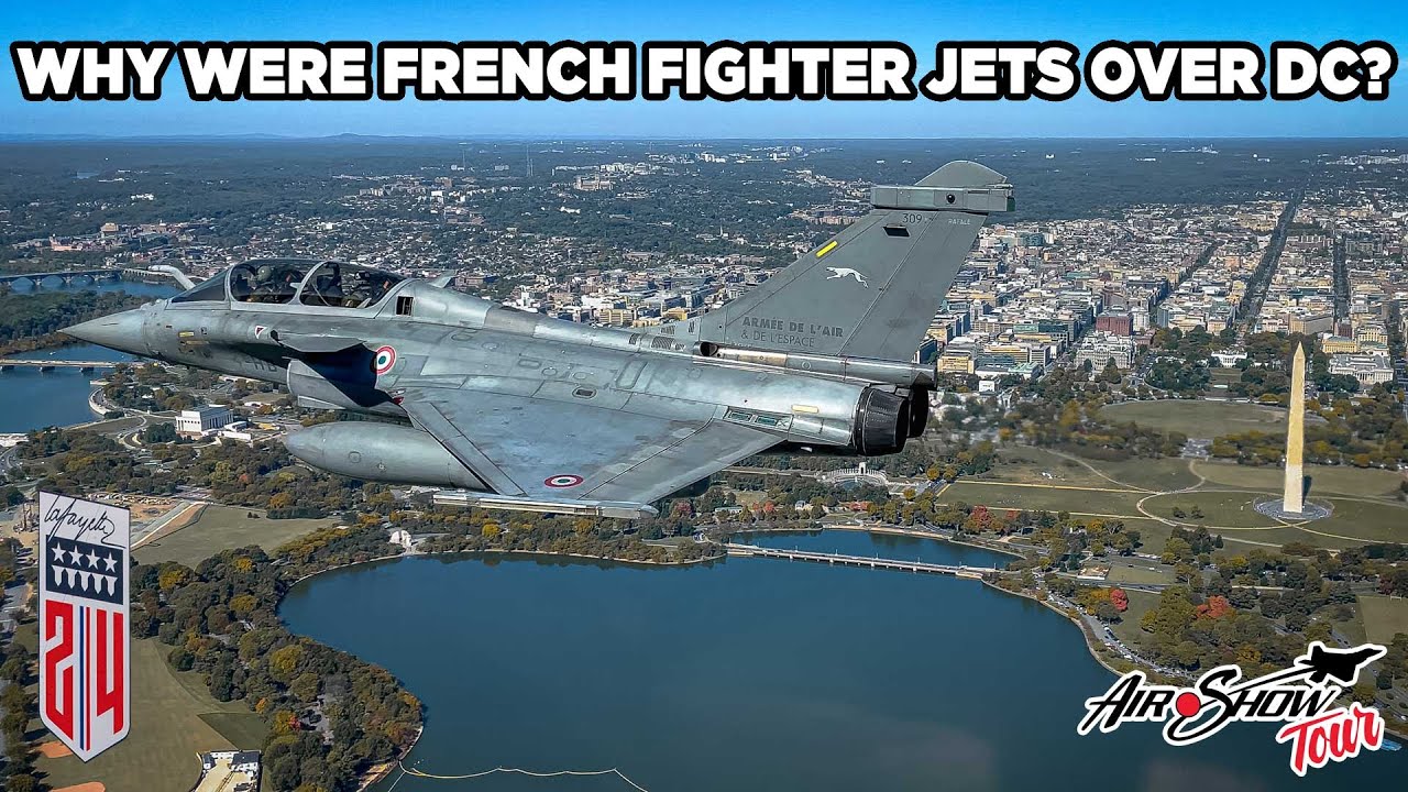 Why These French Rafales Are Soaring Over Washington D.C.
