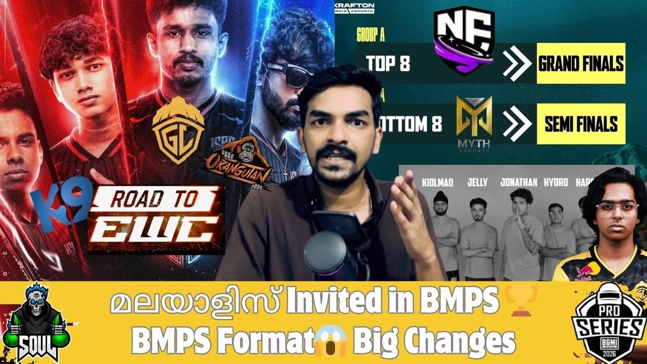 മലയാളിസ് Invited in BMPS🏆 Road to EWC🔥| BMPS Format Explained | Big Changes | Junior Gaming