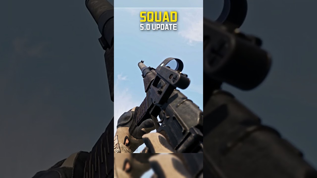 New Weapons from Squad 5.0  #shorts #squad