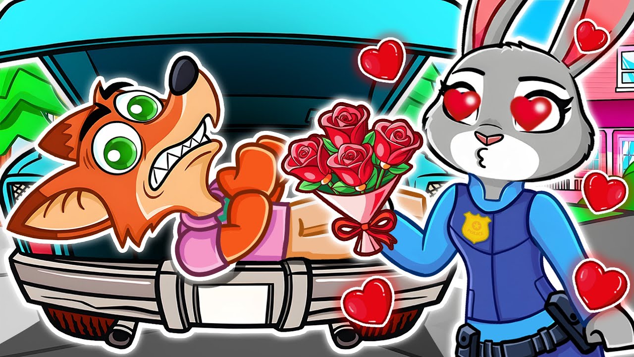 Judy Hopps Is OBSESSED With Nick Wilde in Roblox! | Zootopia 2