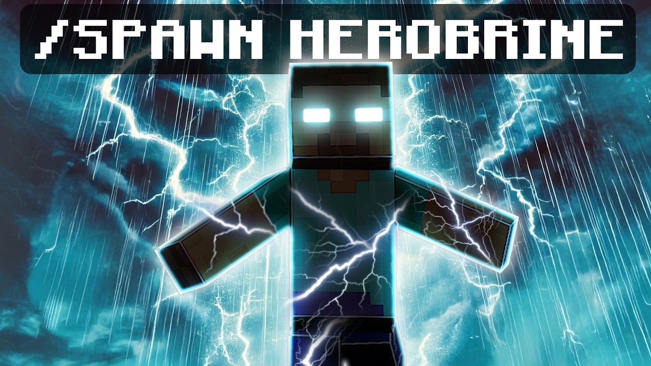 Stworzyłem HEROBRINE, JEDNOROŻCE i INNE MITY do MINECRAFT