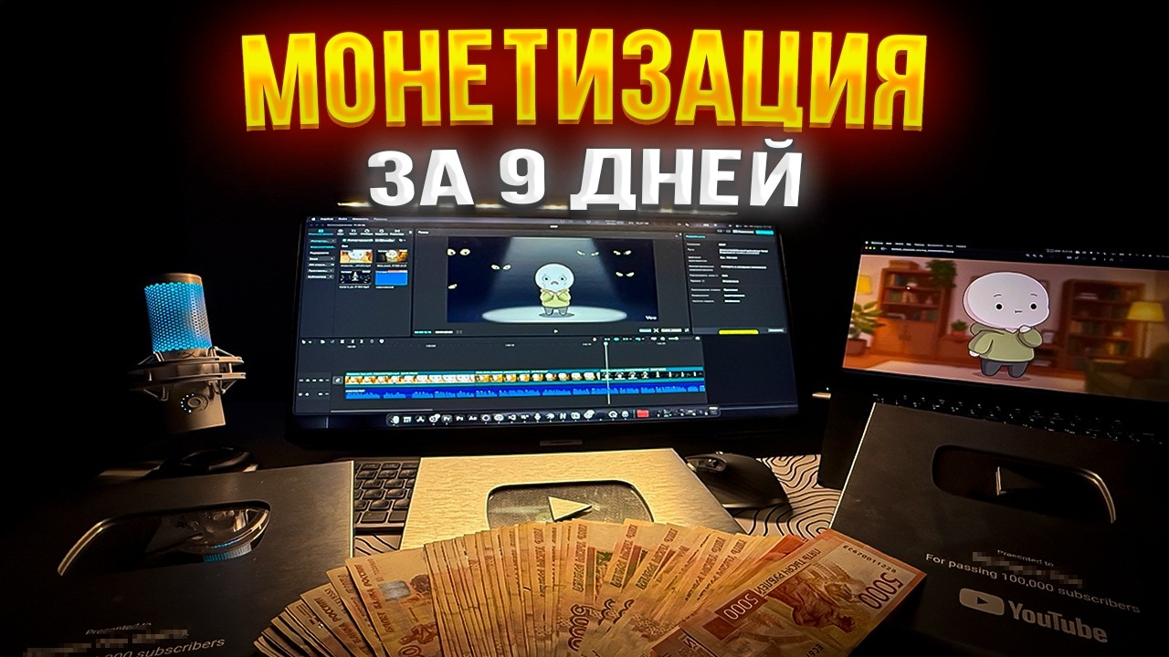 ВИРУСНАЯ ИИ НИША Ютуб: $45,000 на Психологии За 8 Минут (без воды)
