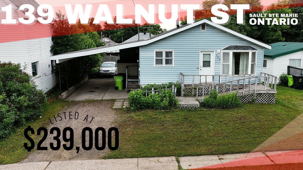 139 Walnut Street House for Sale Sault Ste Marie, Ontario