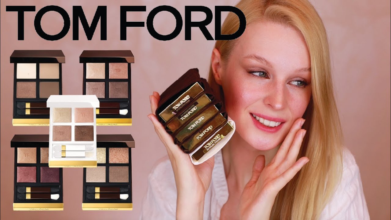 Моя коллекция палеток теней TOM FORD 😍