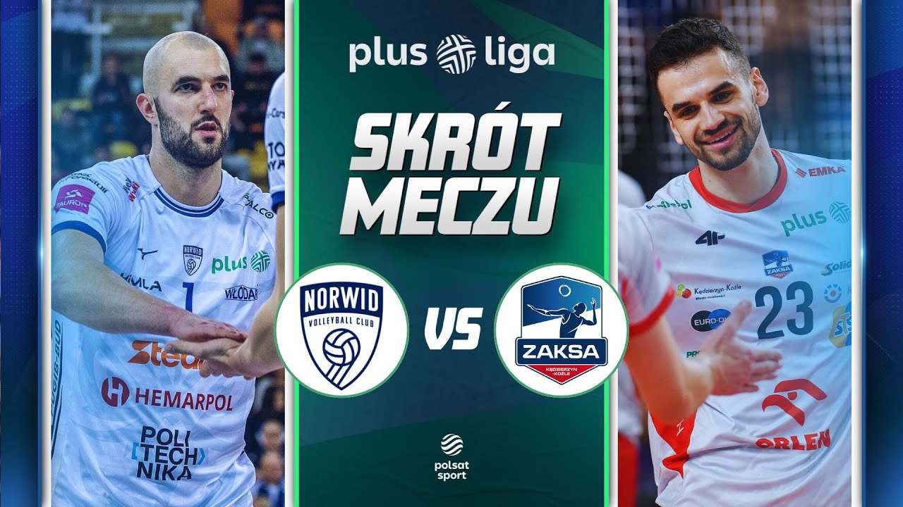 SKRÓT: STEAM HEMARPOL POLITECHNIKA CZĘSTOCHOWA - ZAKSA KĘDZIERZYN-KOŹLE | PLUSLIGA