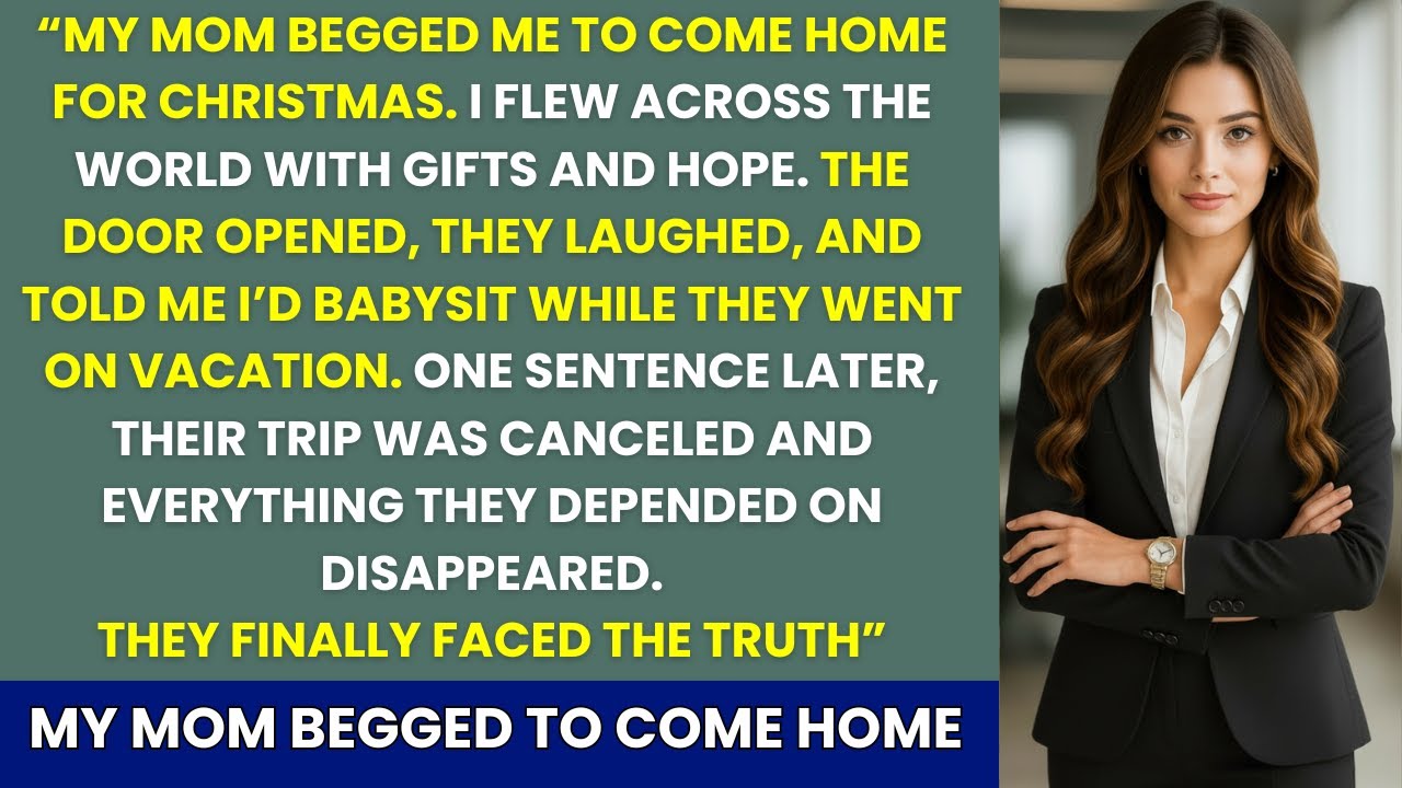 My Mom Flew Me Home for the Holidays — Then Asked Me to Babysit While She Went on Vacation