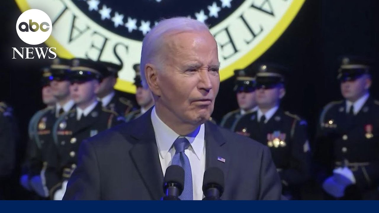 Pres. Biden speaks at Department of Defense Commander in Chief farewell ceremony
