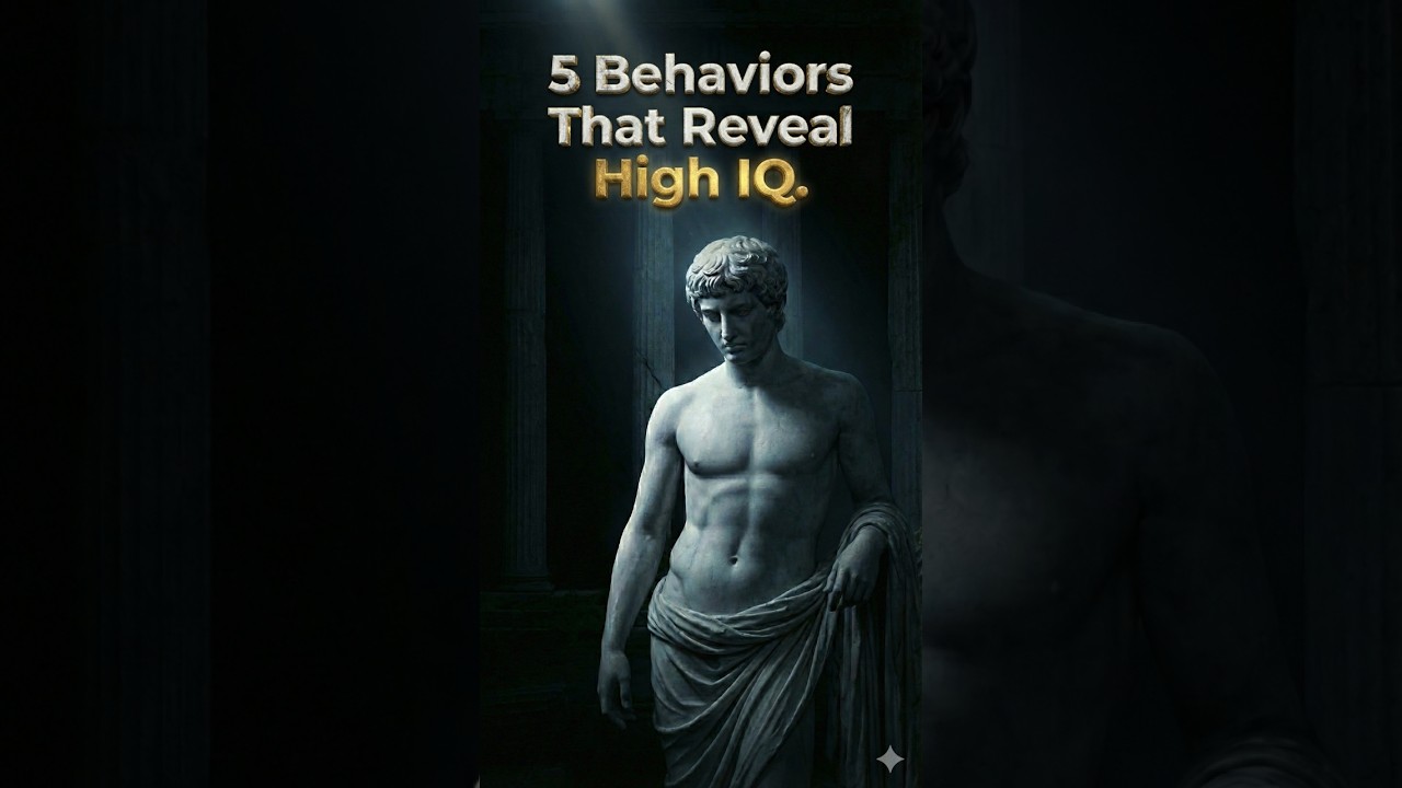 5 Subtle Signs of High Intelligence (Most People Miss These) 