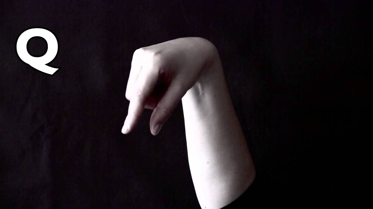 Fingeralphabet