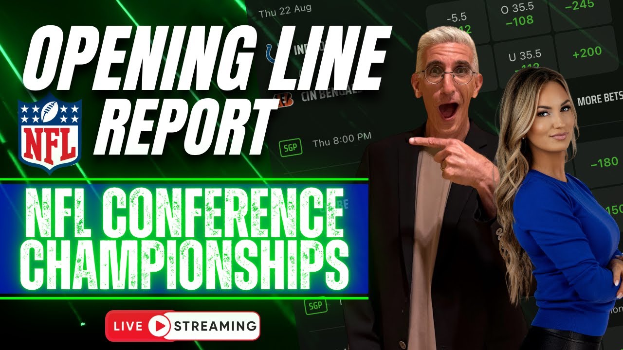 BEAT THE MARKET: NFL Conference Championship Bets You Need to See! | NFL Opening Line Report