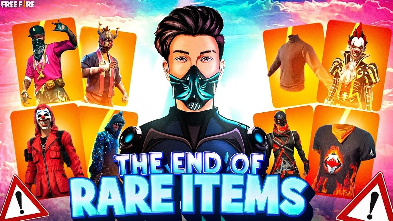 THE END OF RARE ITEMS || GARENA FREE FIRE