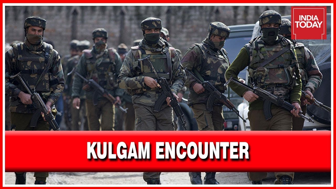 Terrorist Gunned Down In Kulgam, Security Operations Still Underway