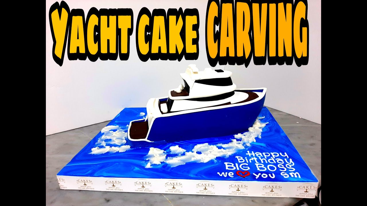 YACHT CAKE-how to make EASY Yacht cake by LEaRN cake TV vlog #120