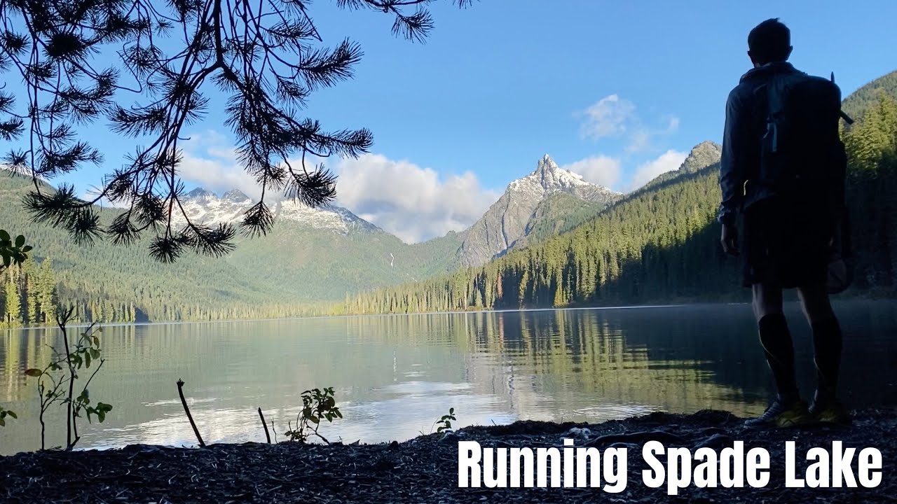 (Ultra?) Running Spade Lake in Washington State's Central Cascades (Fresh Cougar Tracks?!)