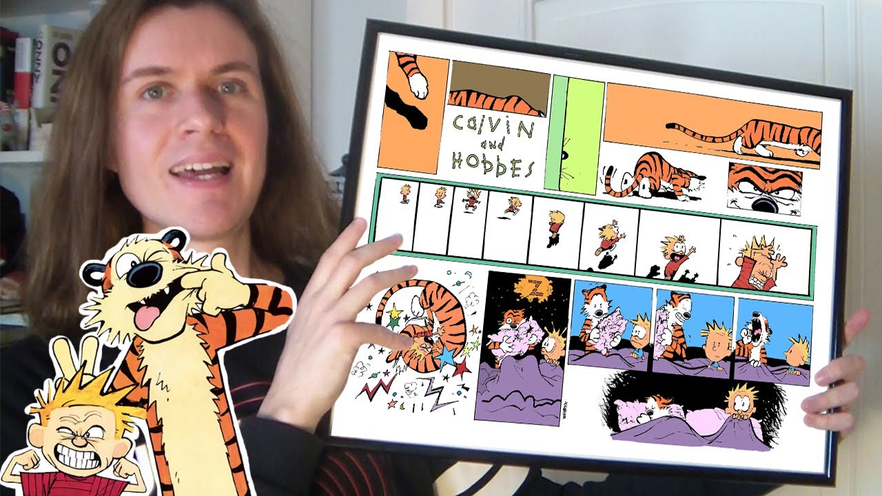 Disegno un fumetto di Calvin & Hobbes uguale all'originale!