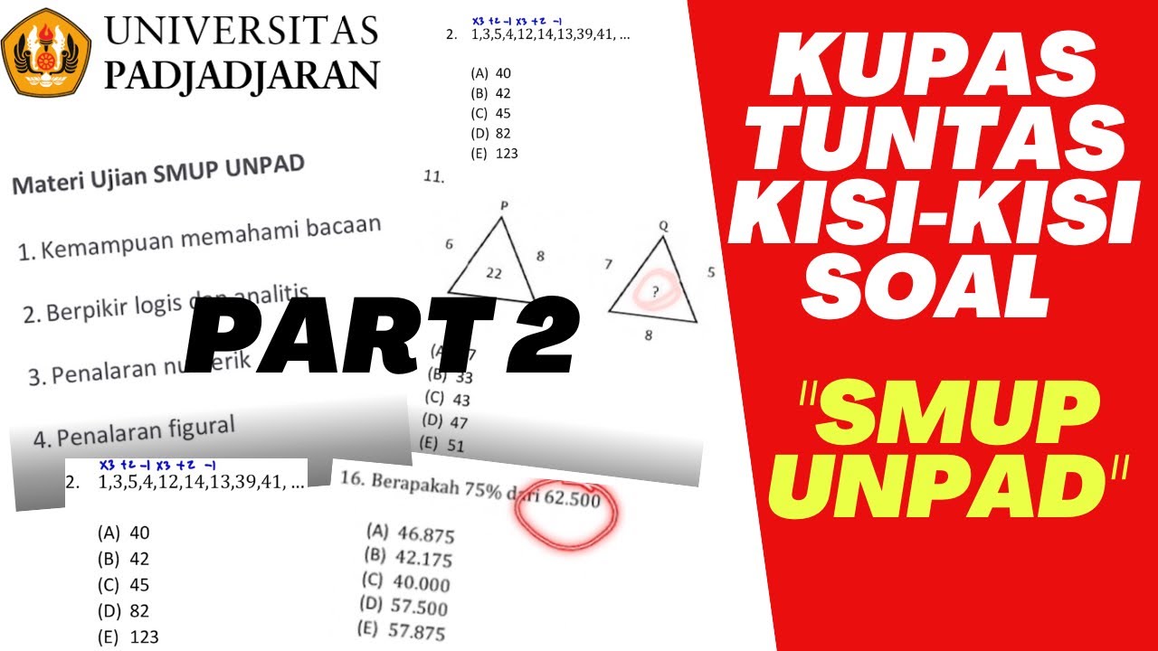 BAHAS SOAL SMUP UNPAD 2022 !! PART 2